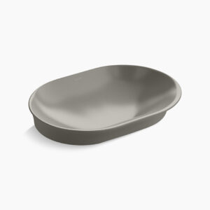 Vive™ Capsule - 545mm vessel basin without faucet hole in cashmere