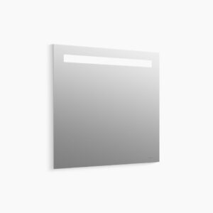 720mm x 650mm rectangular lighted lite mirror with mechanical switch