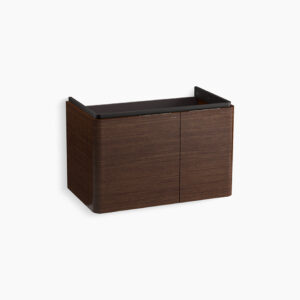 Forefront™ - 900mm vanity in walnut finish