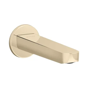 Accliv - Bath spout without diverter in french gold