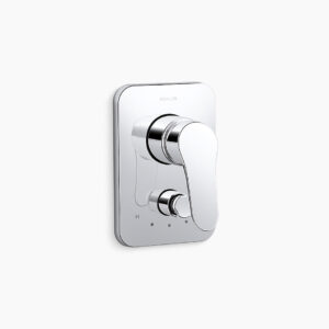 Recessed bath and shower AT235 trim in polished chrome