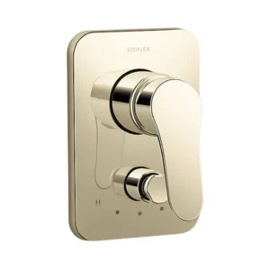 Accliv - Recessed bath and shower AT235 trim in french gold