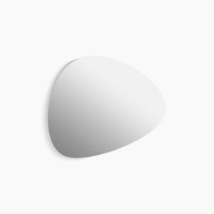 800mm x 550mm pebble lighted mirror