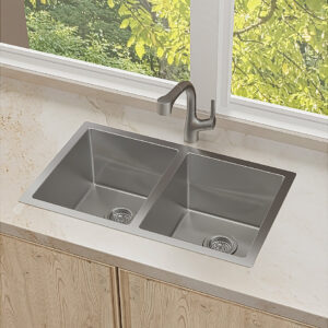 Strive™ double equal bowl kitchen sink