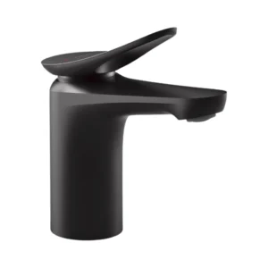 Fluence™ - Single-control lav faucet without drain in matte black