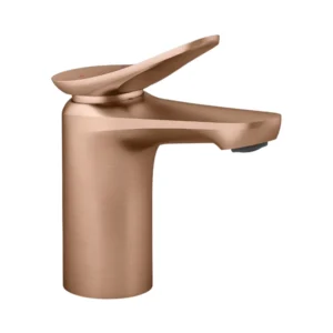 Fluence™ - Single-control lav faucet without drain in brushed rose gold