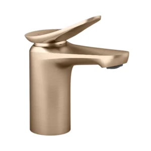 Fluence™ - Single-control lav faucet without drain in brushed bronze