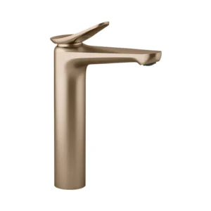 Fluence™ - Single-control tall lav faucet without drain in brushed bronze