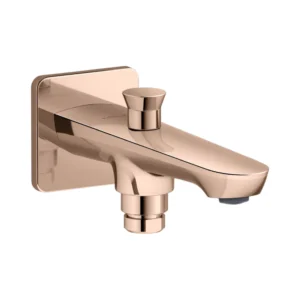 Fluence™ - Bath spout with diverter in rose gold