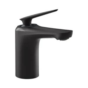Fluence+™ - Single-control lav faucet without drain in matte black