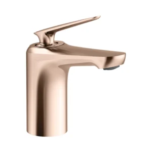 Fluence+™ - Single-control lav faucet without drain in rose gold