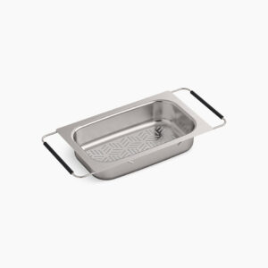 Strive™ Stainless steel flexible colander