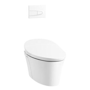 Veil® - Wall hung intelligent toilet with remote and Quiet-Close™ seat cover