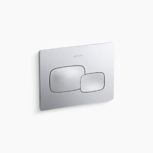 Pebble™ - Mechanical faceplate in polished chrome