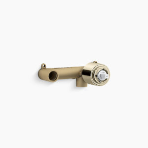 Complementary™ - Single-control wall mount valve in french gold (Copy)