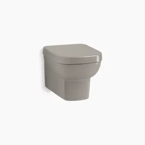 Replay™ - Wall hung toilet with Quiet-Close™ seat cover in cashmere
