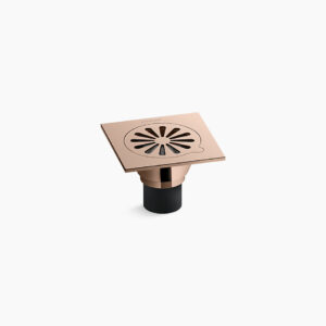 Complementary™ - Floor drain in rose gold
