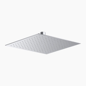 Rain Duet Edge™ - Square 254mm Katalyst™ rain showerhead in polished chrome