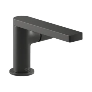 Composed™ - Single-control basin faucet with side handle in matte black