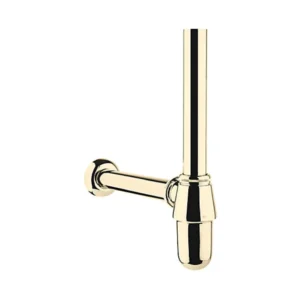 Complementary™ - 300mm Bottle trap without drain in french gold
