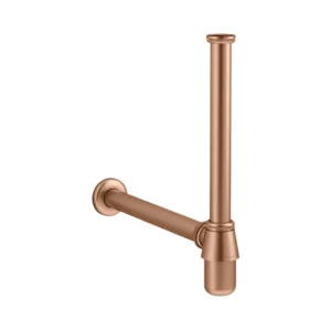 Complementary™ - 350mm bottle trap in brushed rose gold