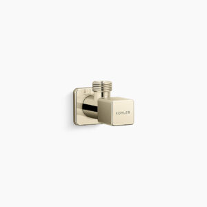 Complementary™ - Square angle valve in french gold