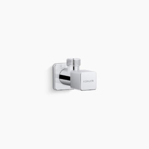 Complementary™ - Square angle valve in polished chrome