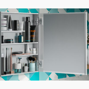 Maxstow™ Mirror Cabinets - 508mm x 610mm rectangular mirror cabinet