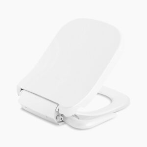 PureClean™ - Square manual cleansing bidet seat in white