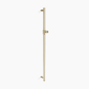 Complementary™ - Shower slidebar, 762mm in french gold