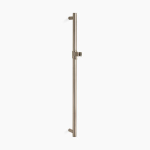 Complementary™ - Shower slidebar, 762mm in brushed bronze