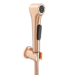 Complementary™ - Health faucet with hose and bracket in rose gold