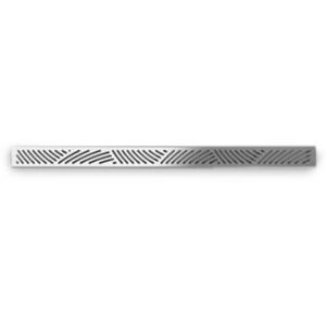 Cruz - 900 linear floor drain in polished chrome
