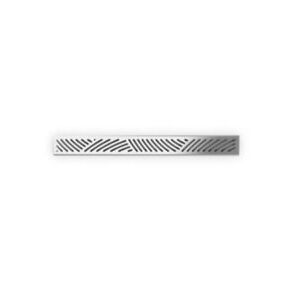 Cruz - 600 linear floor drain in polished chrome
