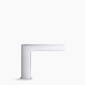 Strayt™ - Deck mount sensor faucet cold only in polished chrome