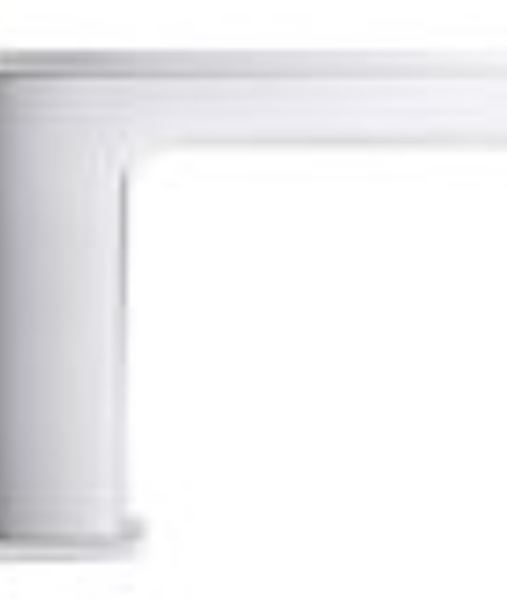Deck mount sensor faucet cold only in polished chrome
