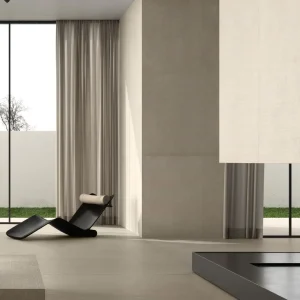 Stylish Vitrified floor tiles in a living room interior-Aquastilez Hyderabad