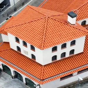 Stylish terracotta roof tiles in Hyderabad for modern architecture